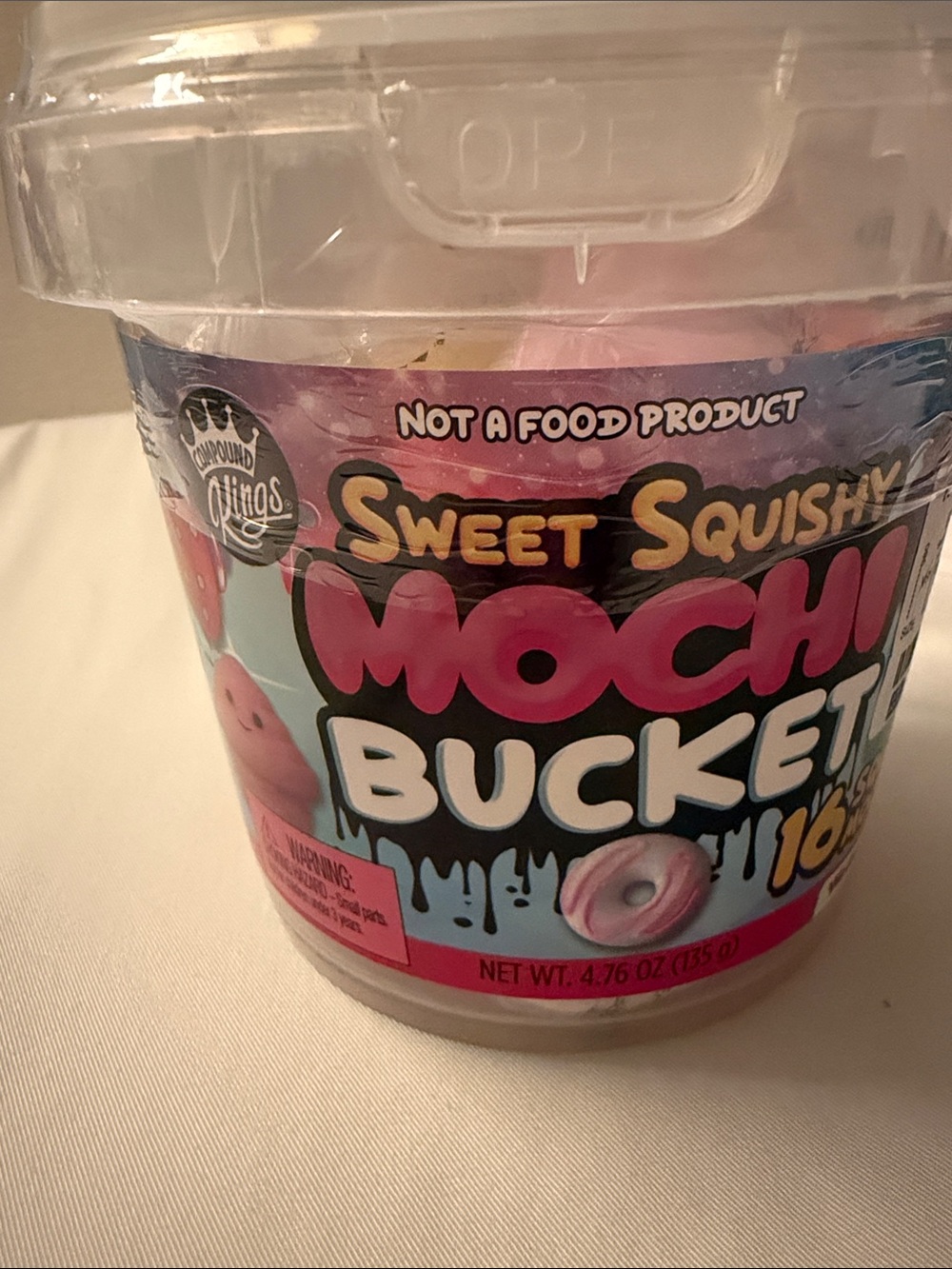 Sweet Squishy Mochi Bucket